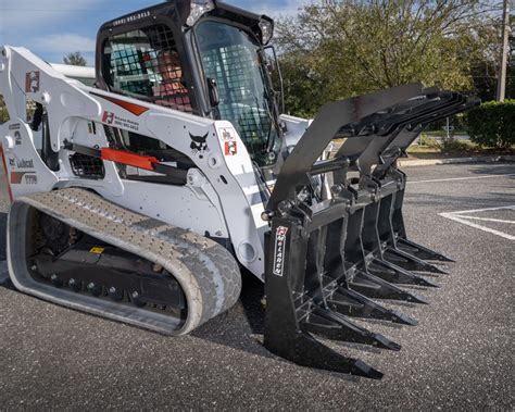 used skid steer root grapple|2022 bobcat root grapple.